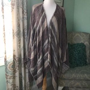 Free people cape sweater